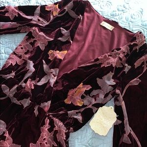 Altar’d State Velvet Romper